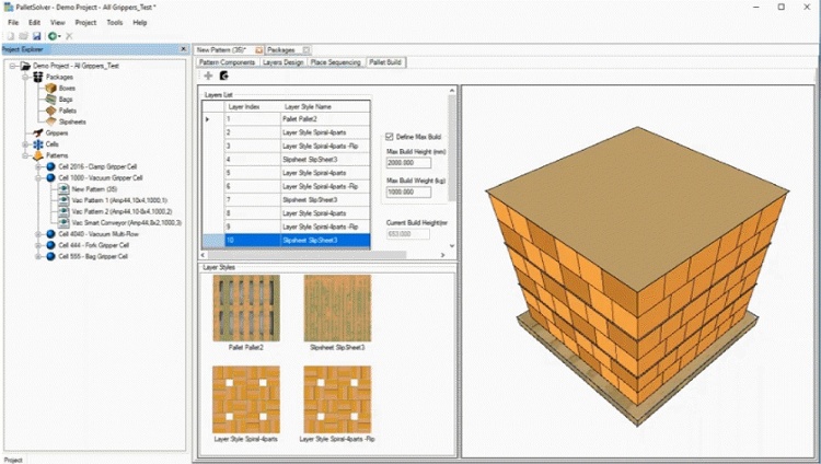 pallet stacking software