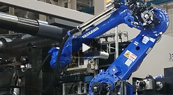 Yaskawa Machine Tending Robot Application