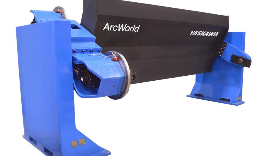 External axis part positioners for robotic welding